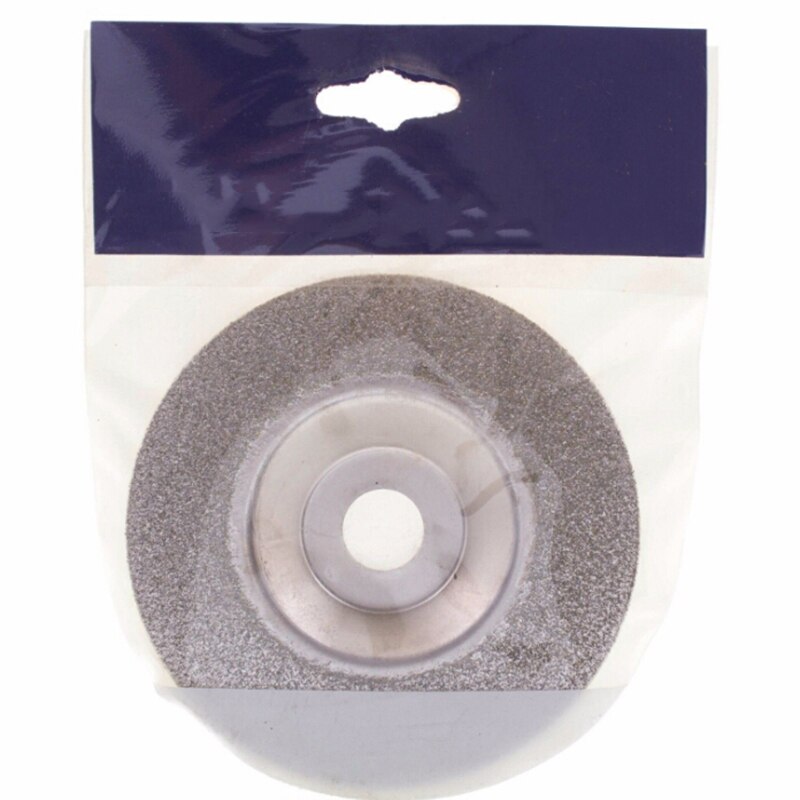 4 Inch 60 Grit Diamond Grinding Disc Coated Flat Lap Disk Wheel Lapidary Tools