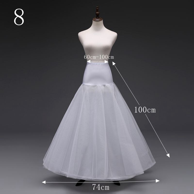 Bridal Wedding Petticoat Hoepel Crinoline Prom Onderrok Fancy Rok Slip