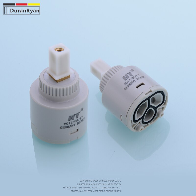 Ceramic mixing water valve core cold and water basin faucet valve core 35/40mm kitchen faucet accessories 35mmABS bar style