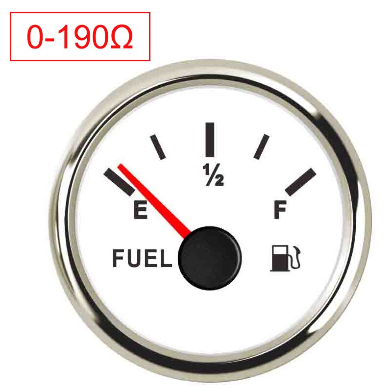 52mm Water Level Sensor Oil Liquid Tank Fuel Boat Fuel Sending Unit Marine Truck Car RV Gauge Sensor 0-190ohms Stainless Steel: WS-0-190 ohm