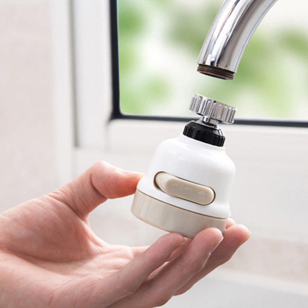 Adjustable Faucet 360 Degree Rotation Tap Head Kitchen Water Saving Nozzle Faucet Filter Attachment On The Crane