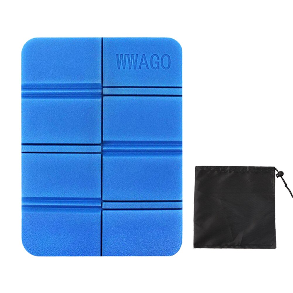Xpe Foam Seat Pad Outdoor Camping Vouwen Vochtbestendige Zitten Mat Kussen Travelling Dragen Draagbare Onderdelen: Blauw