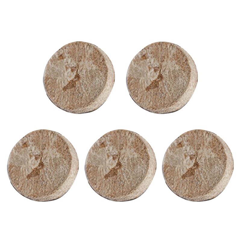 1/5/10pcs Nursery Soil Block Garden Flowers Planting The Soil Block Plant Seedlings Peat Cultivate Block Seed Migration Tools: 5pcs