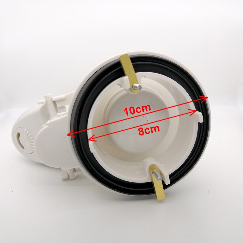 Hånd urinal skyllesensor skylletoilet 3 tommer (8cm)  stor diameter kæde toilettoiletventil velegnet til ét stykke