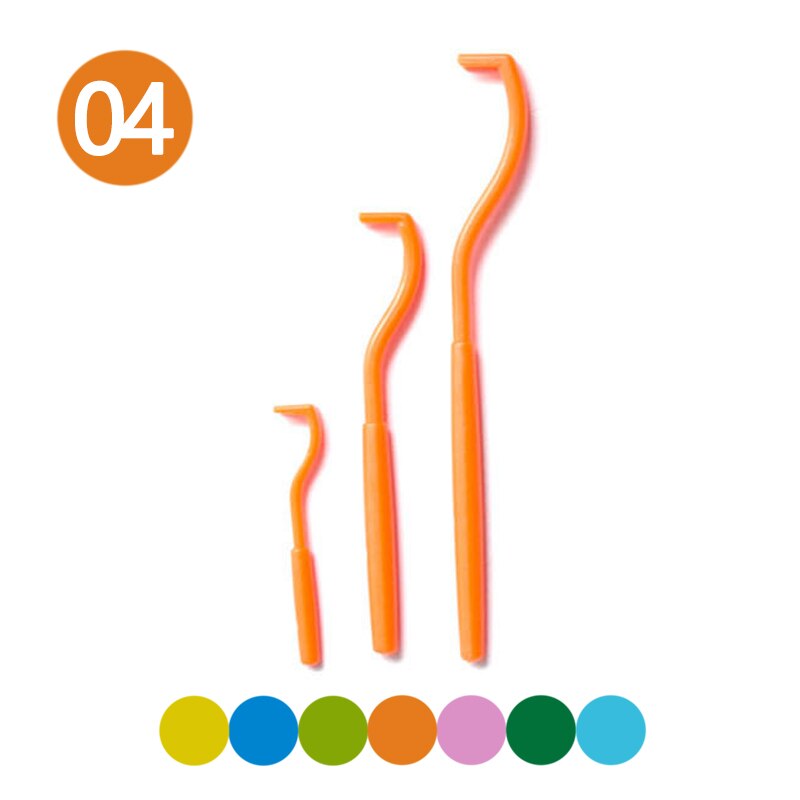 3pcs/lot Pet Cats Dog Tick Removal Tool Flea Louse Clipper Dual Teeth Cleaning Mites Twist Hook Remover Pet Supplies: 04