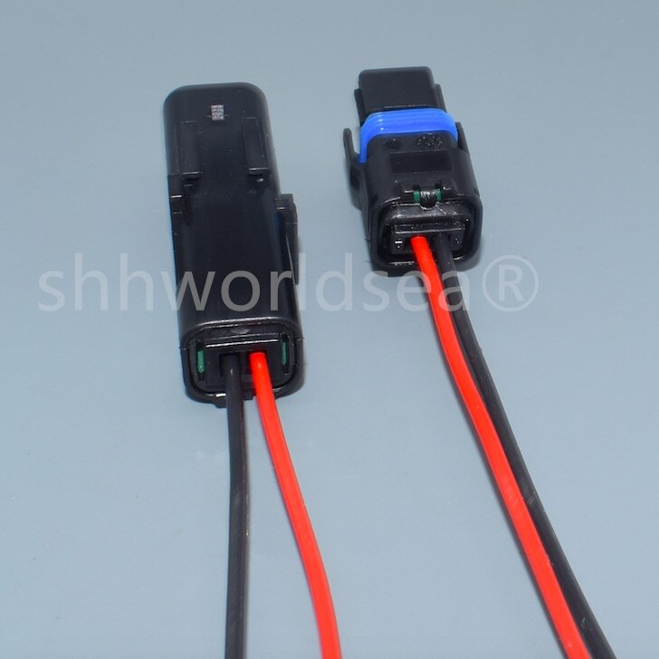Shhworldsea 1 stücke 1,5mm 2Stift Weiblich männlich Wasser Temperatur Sensor Stecker Drehen Licht FO Lampe Stecker Für Renault Peugeot citroen