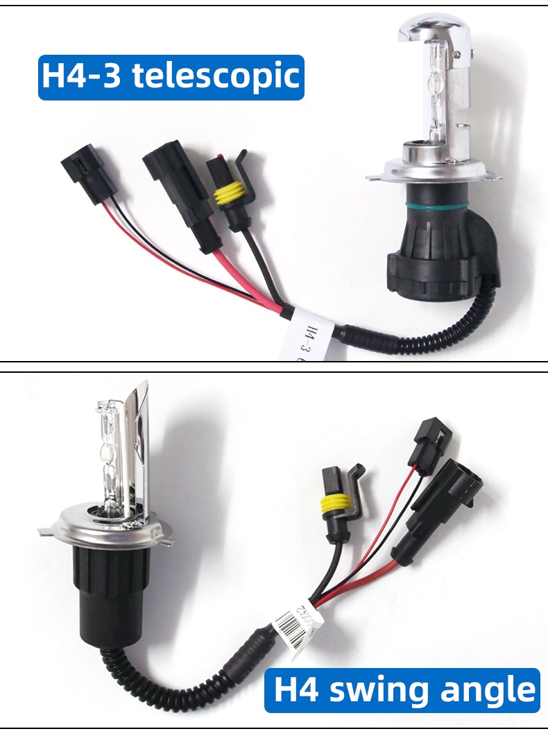 2pcs D4S D4C D4R Headlight Lamp 3000K 4300K 6000K 8000K 12000K 15000K Xenon HID Car Headlight Bulb Kit