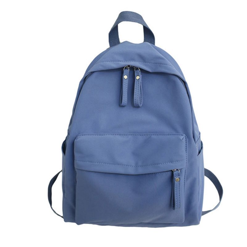 sac à dos toile sac à dos sac d'école décontracté collège sac à dos pour adolescent LX9F: 3TT904193-BL