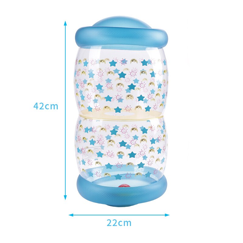 Kruipen Leren Roller Met Bells Peuter Staande Vroege Educatief Speelgoed Lnflatable Speelgoed Zuigelingen Roller Pvc Baby Fidget Speelgoed: ST427