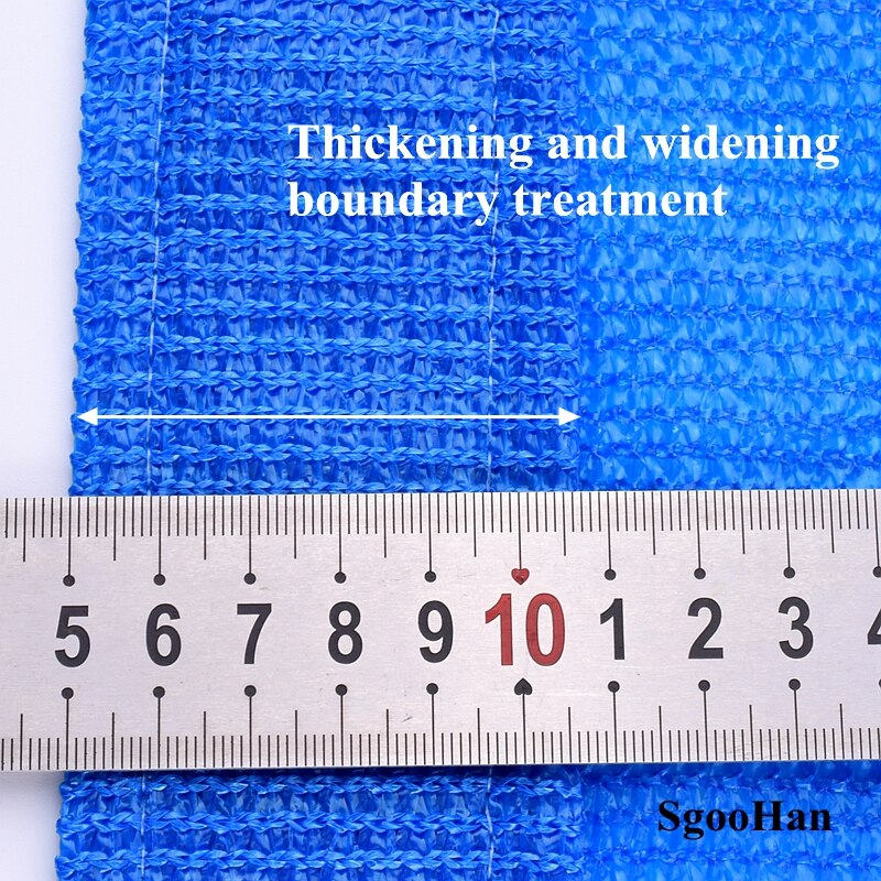 Hi Blue HDPE Anti-UV Sun Shading Net Outdoor Awning Balcony Sun-Proof Succulent Plant Sunshade Net Swimming Pool Cover