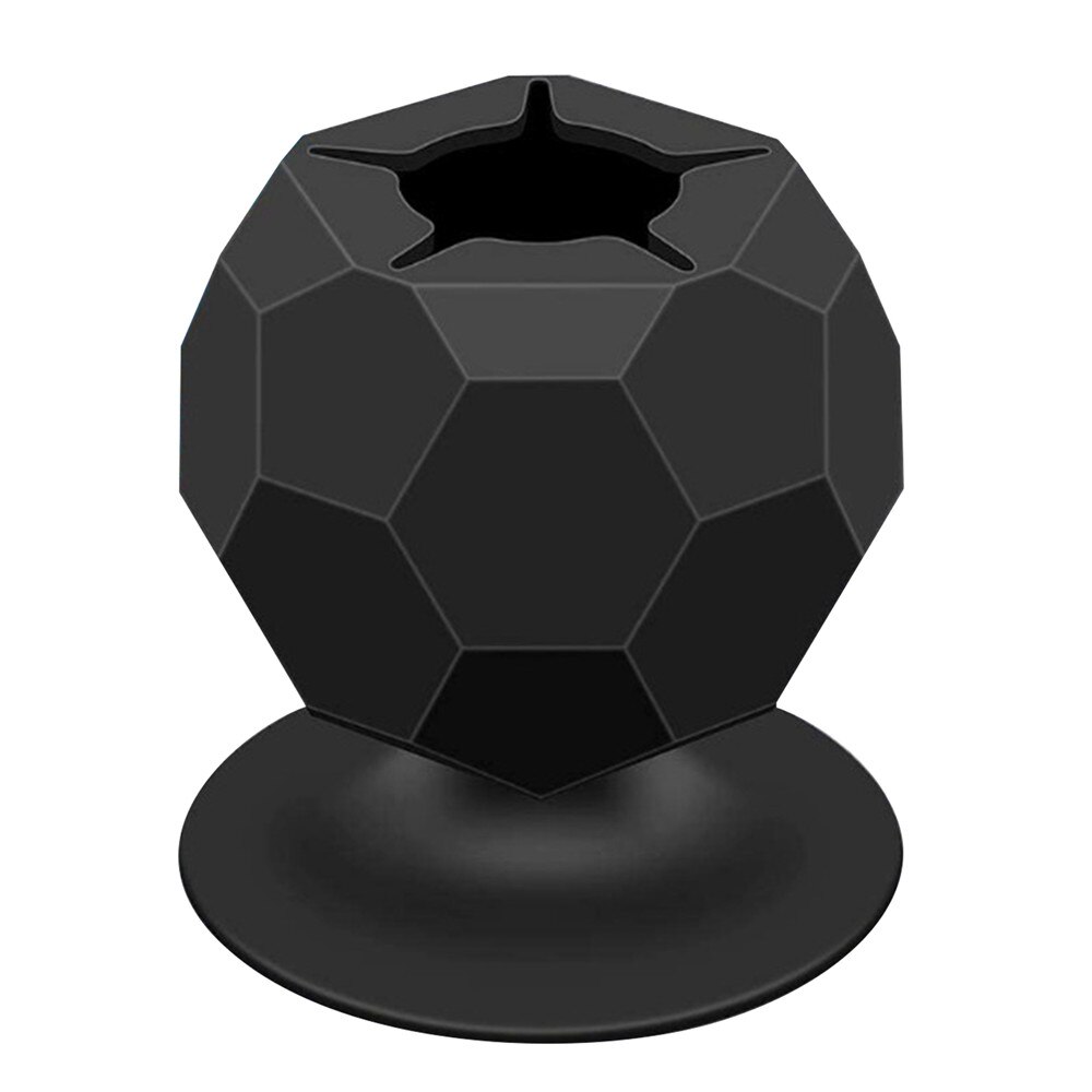 1PC Portable Opening Suction Cup Vinyl Weeding Scrap Waste Collector Household School DIY Handicraft Sewing Storage Accessories: Black-Irregular