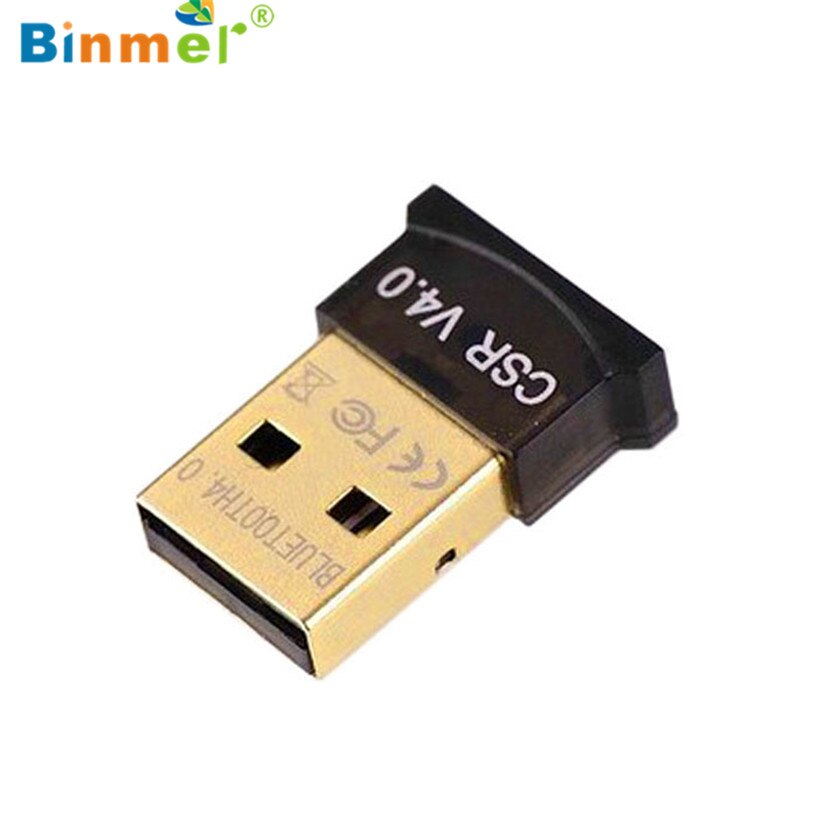 Binmer Mini USB Bluetooth V4.0 Dongle double sans fil adaptateur pour ordinateur portable PC Bluetooth Dongle Sep 13