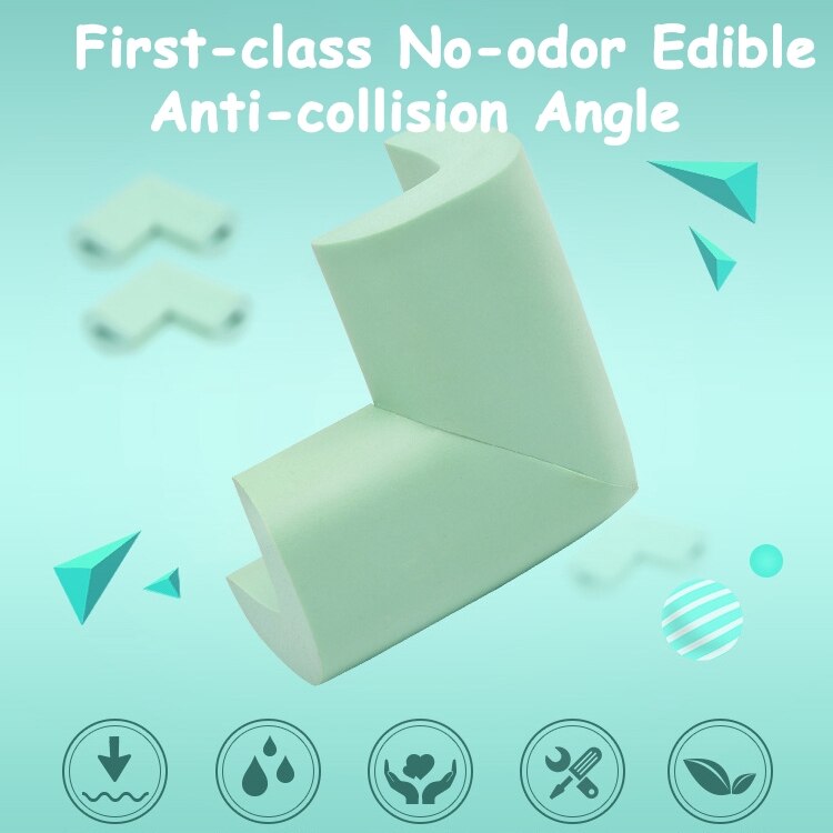 12 pièces Table coin protecteur Anti-collision Angle anti-dérapant épaissir Table coin Double face colle plus épaisse sécurité bébé protecteur