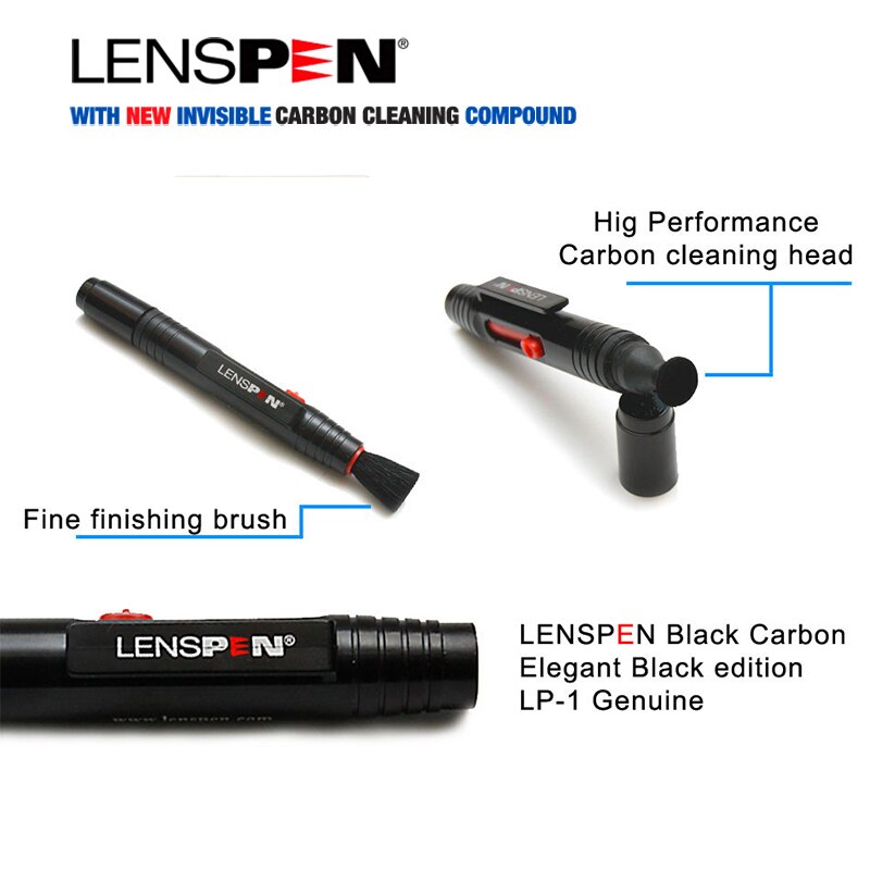 Lenspen lp-1 câmera caneta 7 em 1 terno de limpeza câmera sensor ferramenta de limpeza para nikon câmera canon telescópio óculos