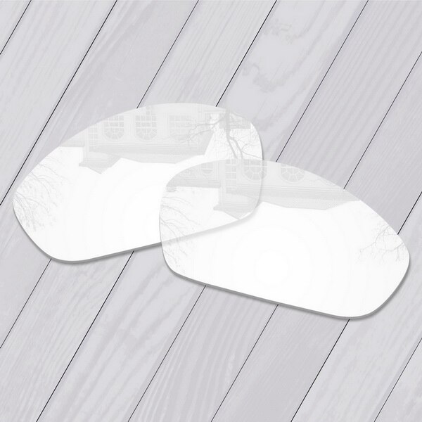 E.O.S Polarized Enhanced Replacement Lenses for Oakley Monster Dog Sunglasses - Multiple Choice: HD Clear