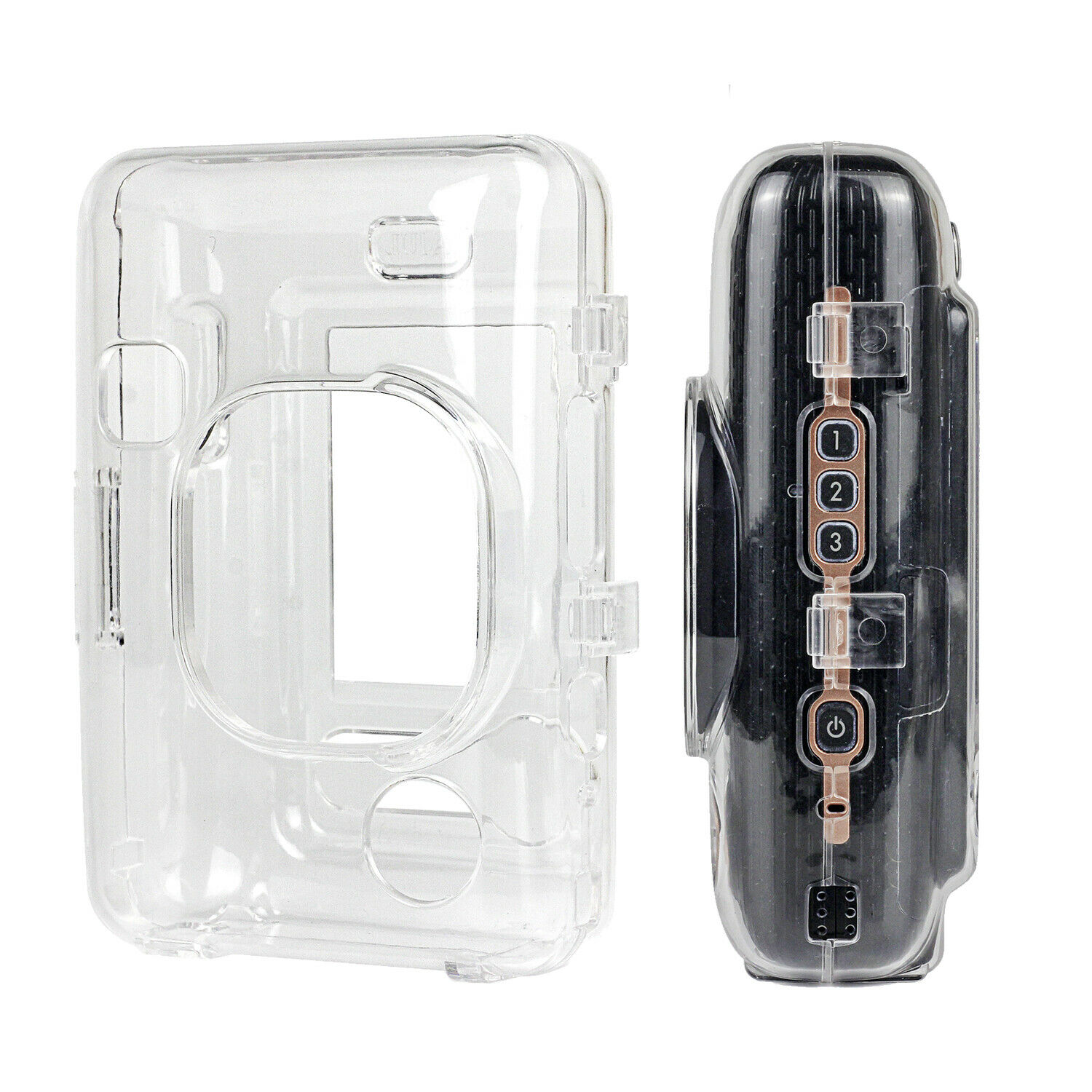 Für Fujifilm Instax Mini Liplay Hybird sofortig Film Kamera Tasche fallen PU Leder retro Schwarz Braun Weiß Tragen Abdeckung Schulter Taschen