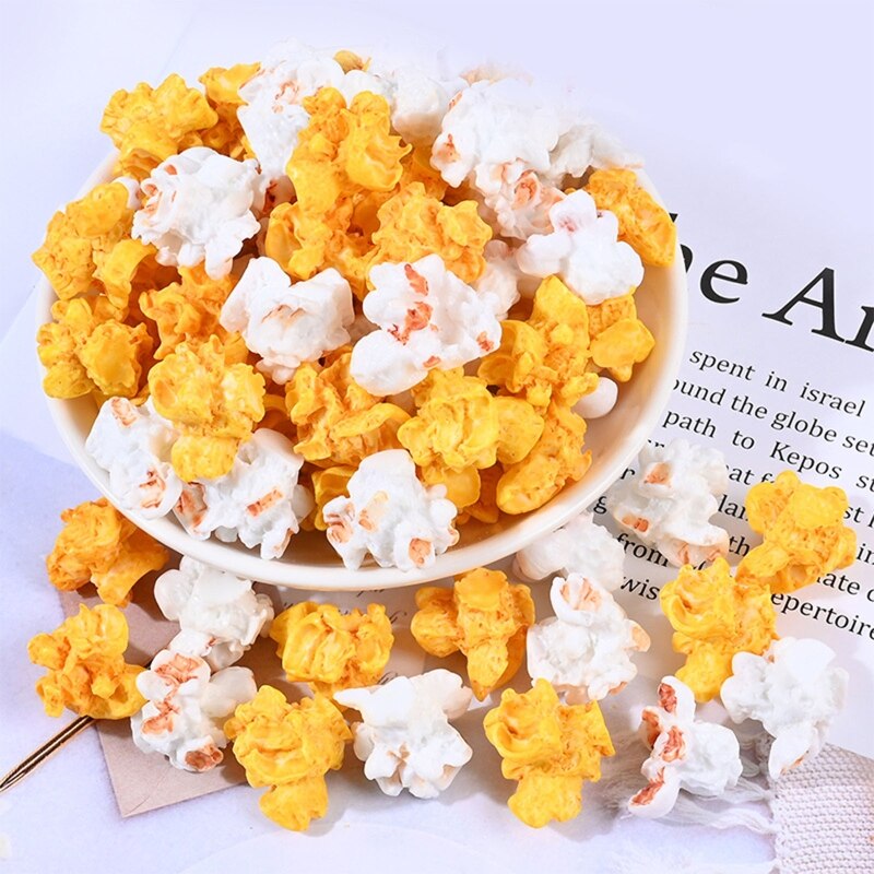 Popcorn Silicone Sugarcraft Mold for Cake Cupcake Topper Decor Candy Polymer Clay Resin Mold Party Supply 12 Cavities