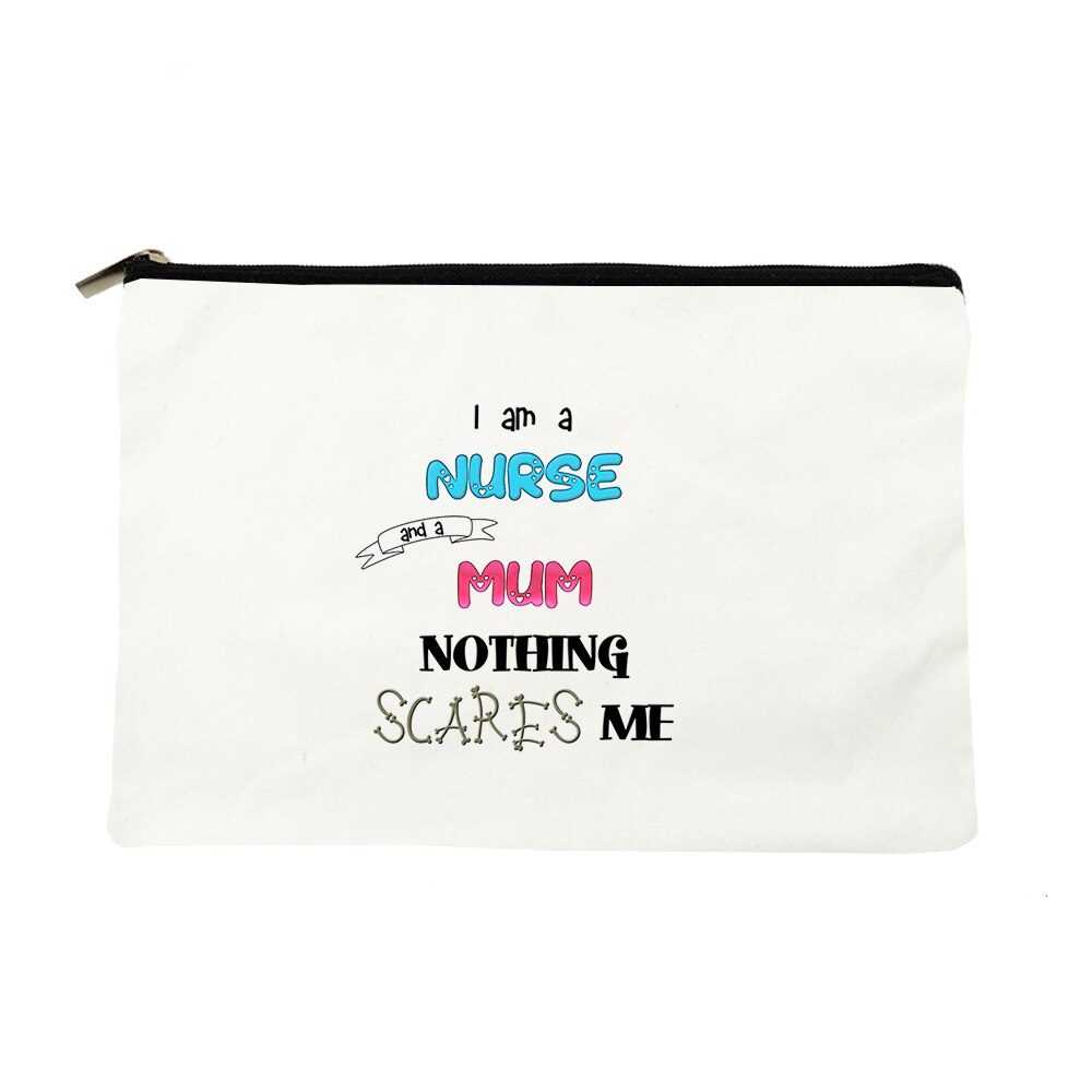 machen-hoch Tasche Druck ICH Behälter Mama und Krankenschwester Kosmetik Taschen Organizer Tasche Frauen Multifunktions Schönheit Taschen Reise Toiletten Veranstalter: W04117-TBWH-D