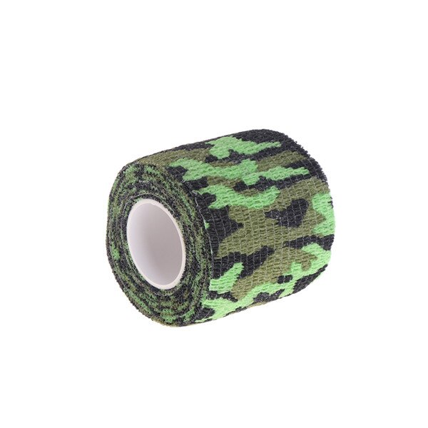 Camouflage Tape Adhesive Roller Wrap Scroll Outdoor Guise Elasticity Bandage: 3