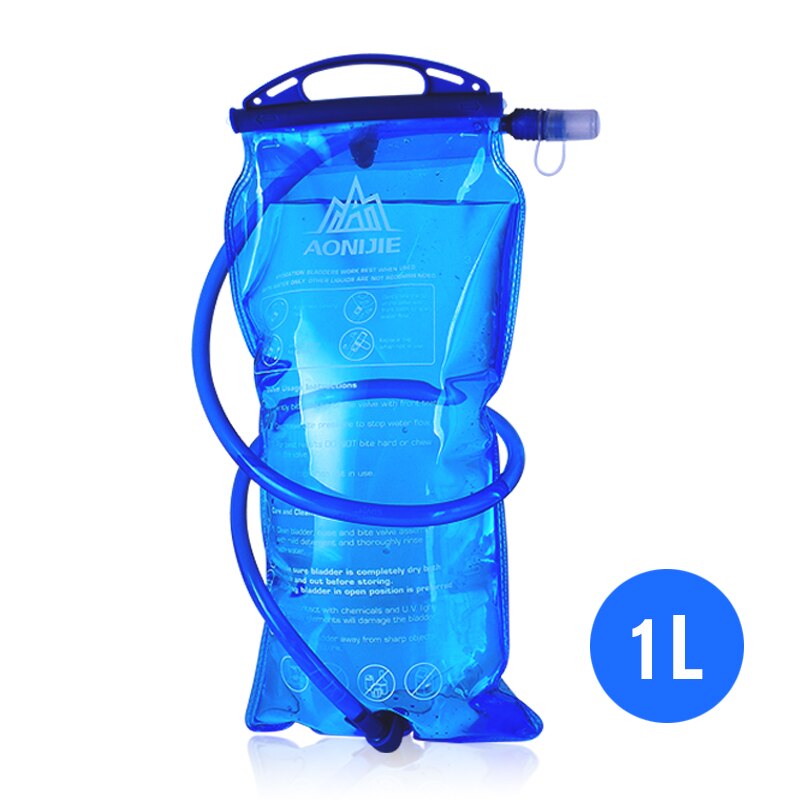 AONIJIE Wasser Reservoir Wasser blasiert Trink Pack Lager Tasche BPA FREI Laufen Hydratation Weste Rucksack draussen Camping 1L 2L: SD12-1L