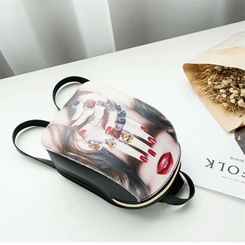 Sac à dos en cuir de pour femmes sac à dos Anti-vol sac d'école sac à bandoulière voyage sac à bandoulière Faux cuir Mini sac à dos