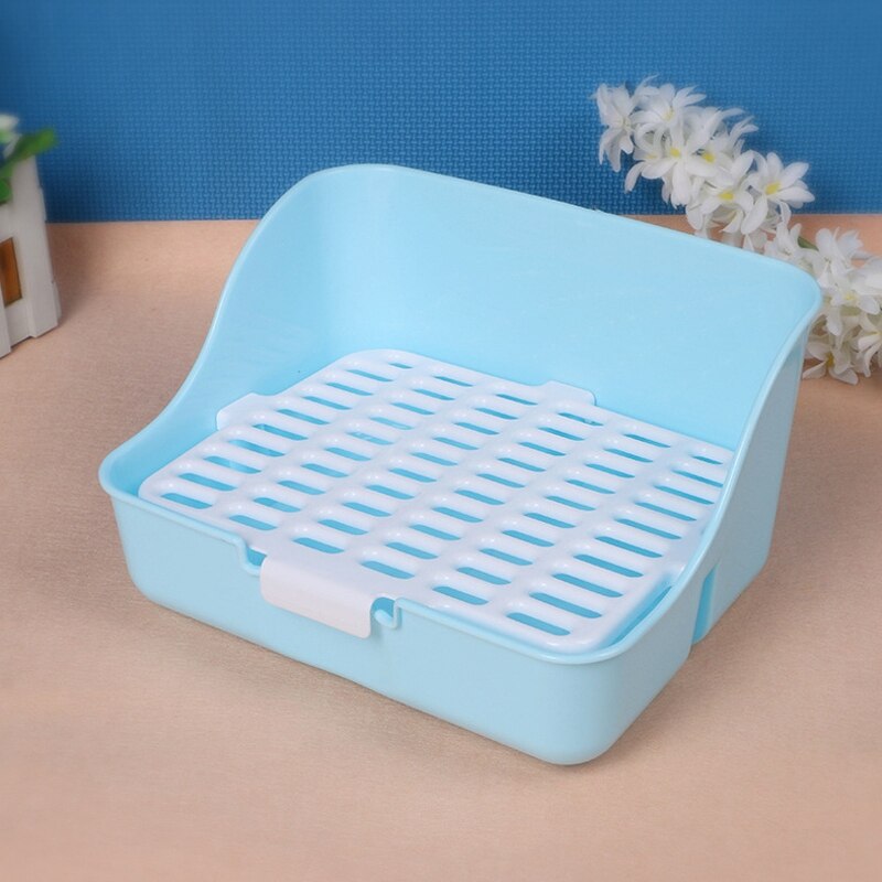 Duża plastikowa kwadratowa kuweta dla zwierzaka małe środowisko dla zwierząt łatwe robić czyszczenia i pakowania