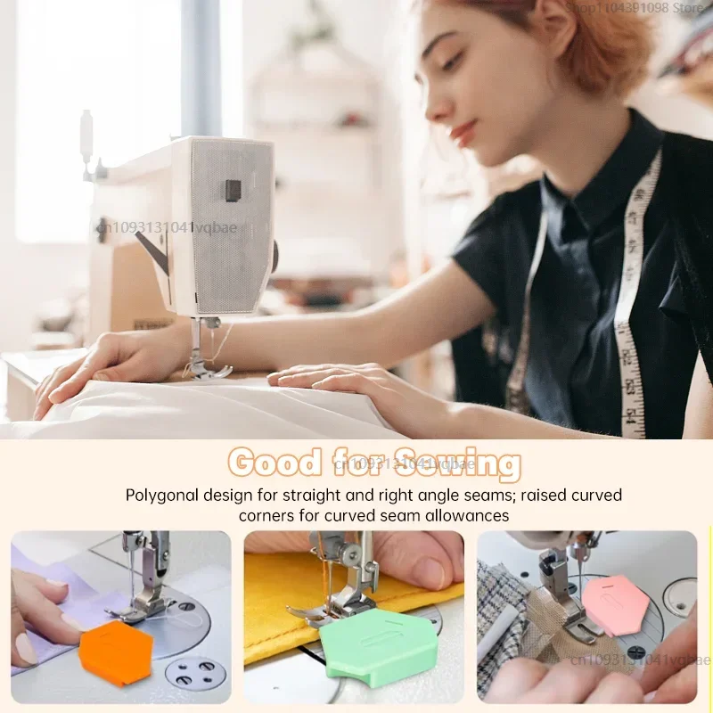 Guide de couture magnétique multi-usages, accessoires pour machine à coudre domestique, outil de positionnement des ourlets