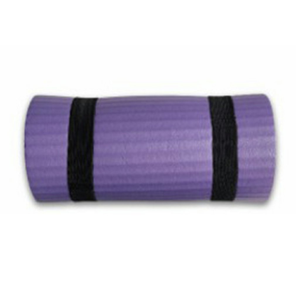 Tapis de Yoga 6mm antidérapant pour débutant, tapis d'exercice avec ligne de Position pour la maison, gymnastique, Pilates: Default Title