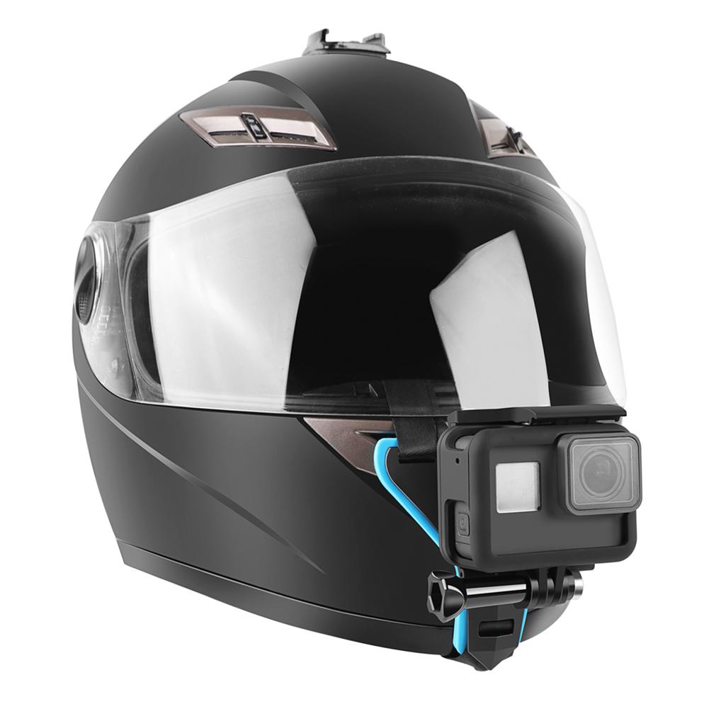 voll Gesicht Helm Kinn Halterung für GoPro Held 7 6 5 Motorrad Helm Kinn Stehen Kamera Zubehör für Gehen Profi Held 9
