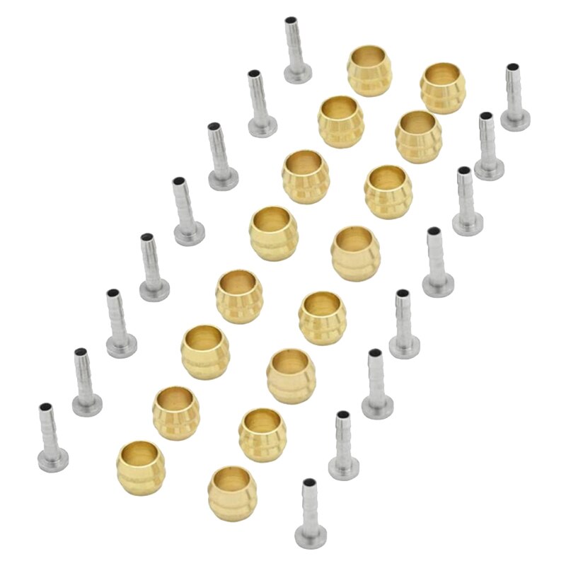 20 Olives Et Inserts Laiton Pour Freins Vélo - Compatible Shimano, SRAM, Magura