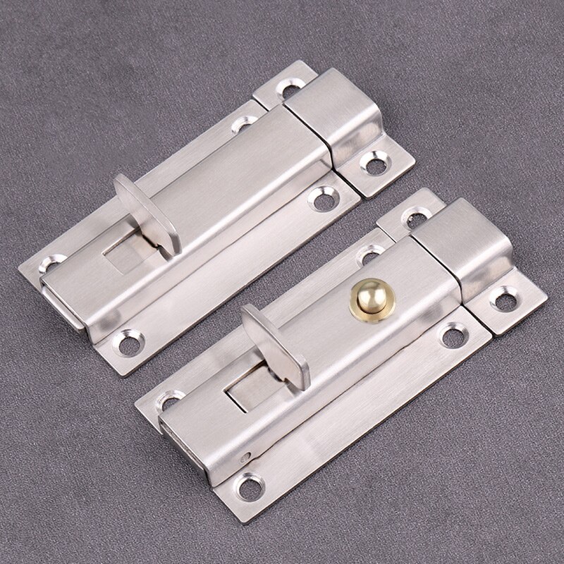 BETOCI Stainless steel latch lock latch spring automatic lock latch latch lock install bathroom door cabinet lock hardware