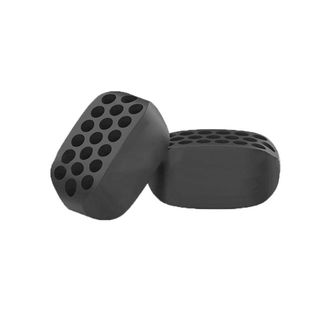 Silicona 2 unids/set cara línea de la barbilla de los músculos faciales ejercicio bola suave cara de tóner masetero mejilla elevación artefacto herramientas: Black 2pcs with box
