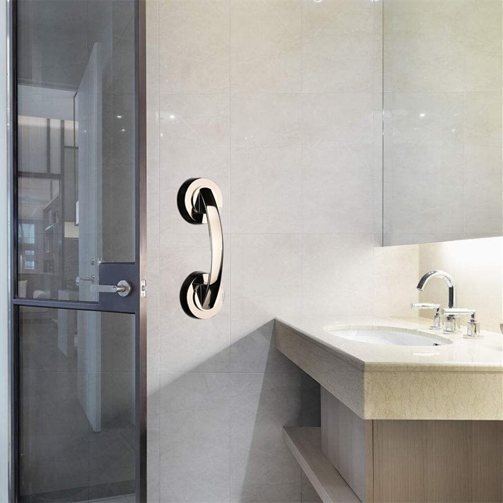 Sucker Leuning 1 Pc Bad Veiligheid Handvat Zuignap Leuning Grab Badkamer Grip Bad Douche Bar Rail Meubels Accessoires cd