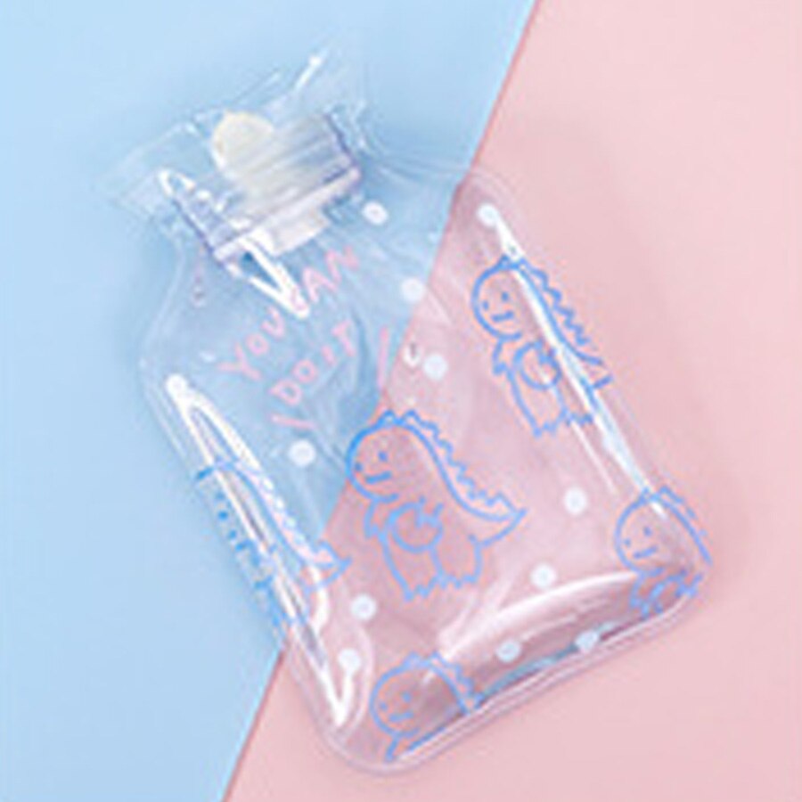 Transparent water injection water bag compress cartoon warm hand treasure warm stomach portable warm water bagA811: style 3