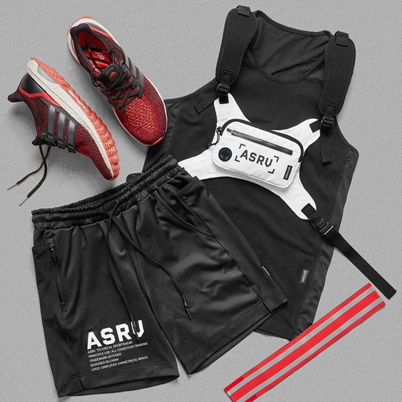 Männer Brust Anlage Tasche Funktionale Taille Packungen Hüfte-hüpfen Männer Brust Tasche Taktische Weste Männlichen Taschen