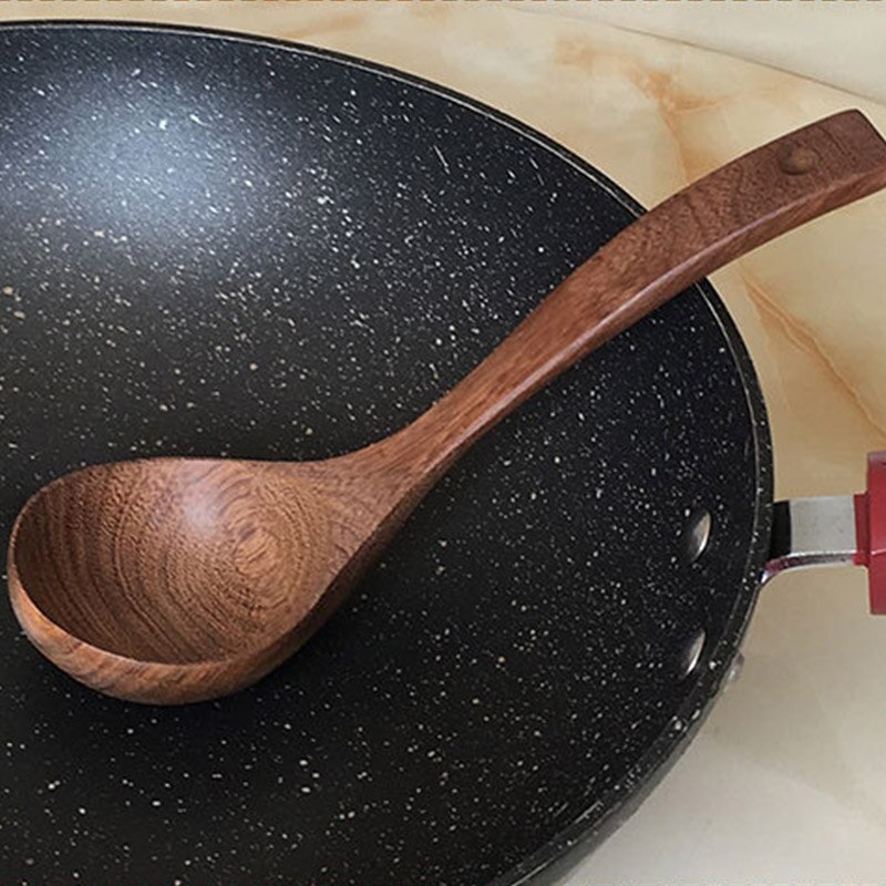 1pc Non-stick Wood Spatula Shovel Spoon Kitchen Accessories Non-Stick Cookware Cooking Utensils Tools Household Kitchen Cookware