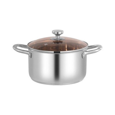 304 rustfritt stål gryte suppe gryte meieri gryte og nudler bløtlegging i sovesal kjøkken melk pottemaker kjøkken verktøy: C / 20cm