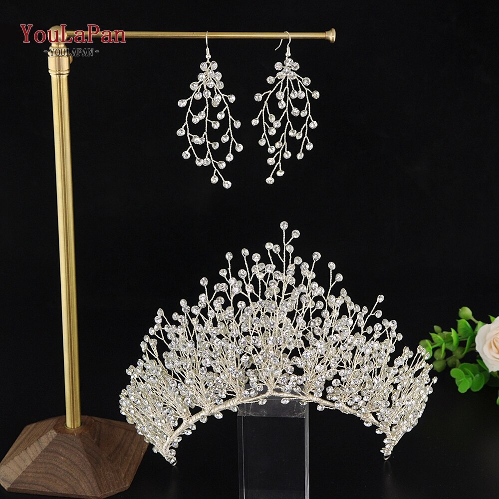 Youlapan HP193-S Bridal Tiara Voor Bruid Bruiloft Haar Kroon Meisjes Bruiloft Haaraccessoires Bruiloft Haar Sieraden Bruids Kroon