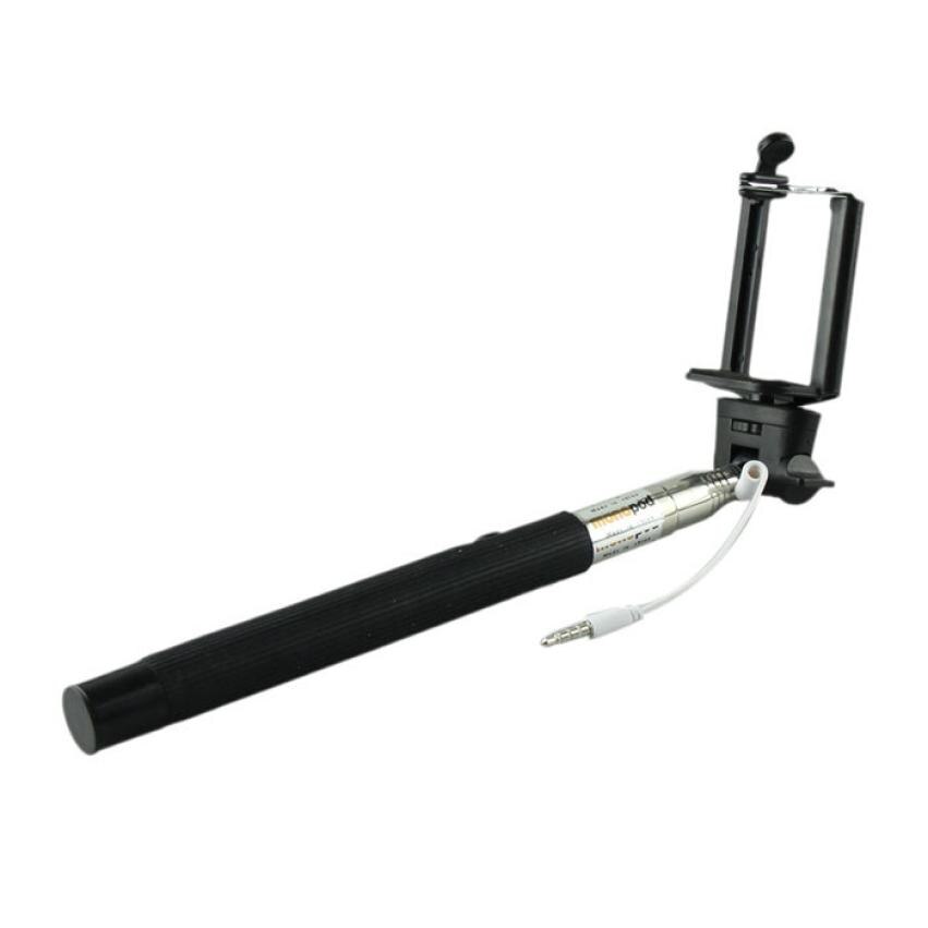 Beautiful Selfie Monopod Extendable Stick Cable Take Pole Handheld Holder w/ Remote Button KXL0720