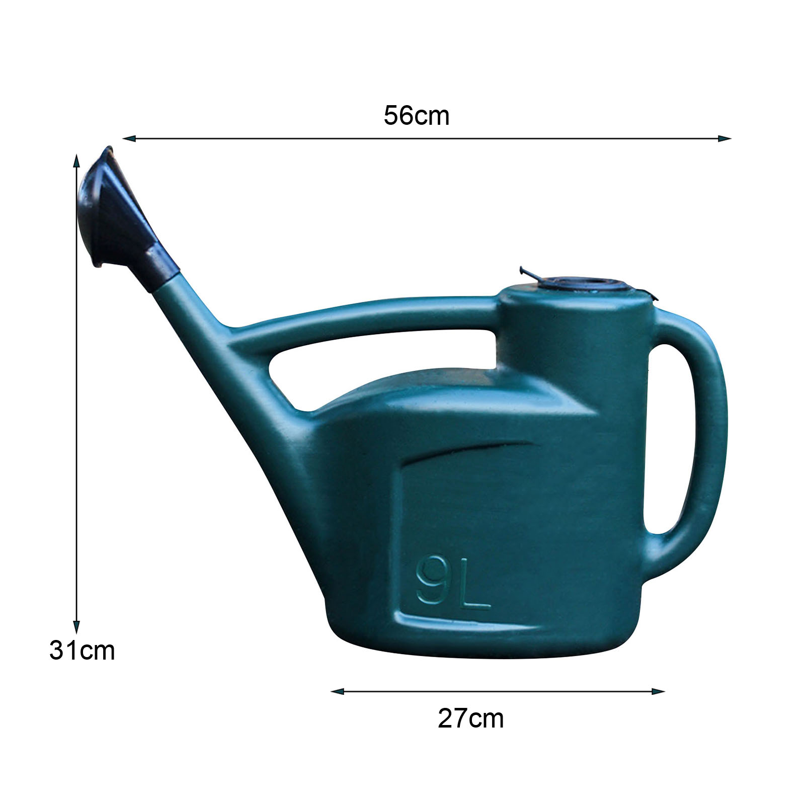 Watering Pot Home Garden Watering Can with Sprinkler Head Long Spout for Plants Pot Farmhouse Planting House Flower Backyard