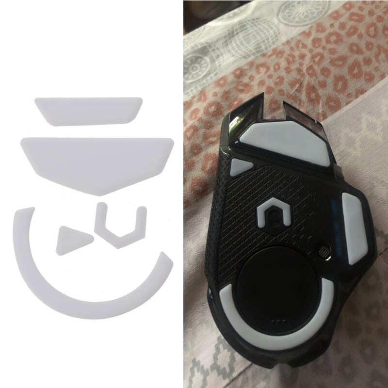 1 Pack Enhanced Tiger Gaming Mouse Skates Feet For logitech G502 HERO LIGHTSPEED Glides Curve Edge Enhanced Version