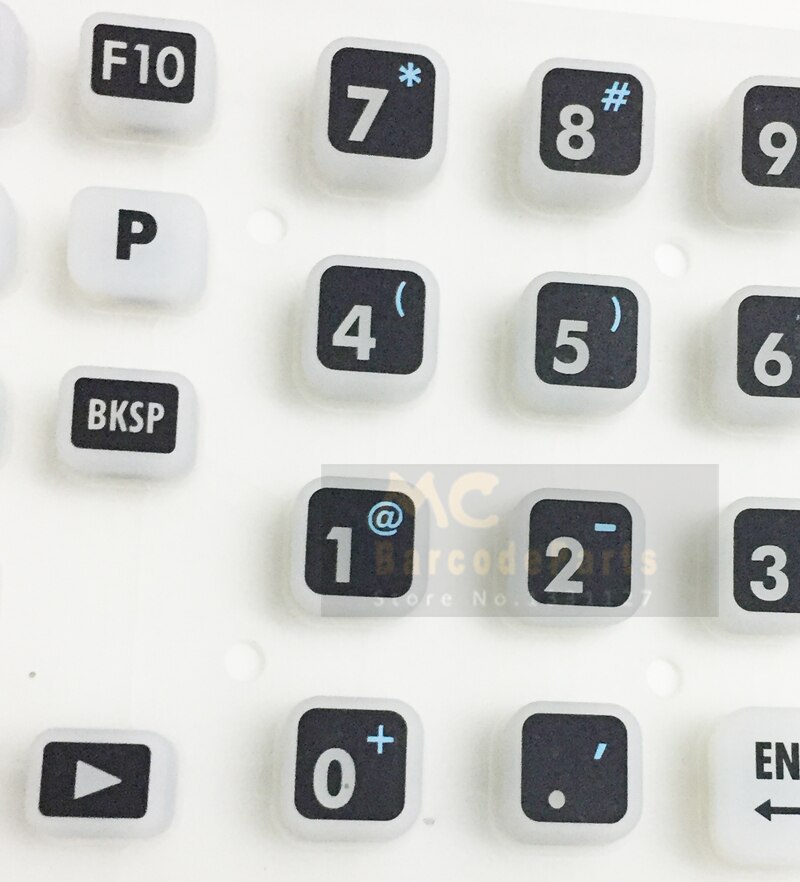 Teclado de tamaño completo (65 teclas) para el reemplazo de los componentes del teclado externo del símbolo VC5090 )