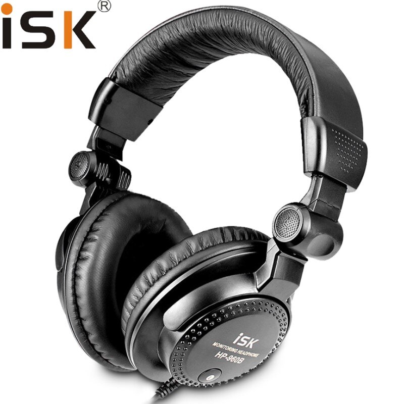 Neue ISK HP-960B Stirnband Kopfhörer Auriculares Studio Monitor dynamische Stereo DJ Kopfhörer HD Headset geräuschisolierende Kopfhörer