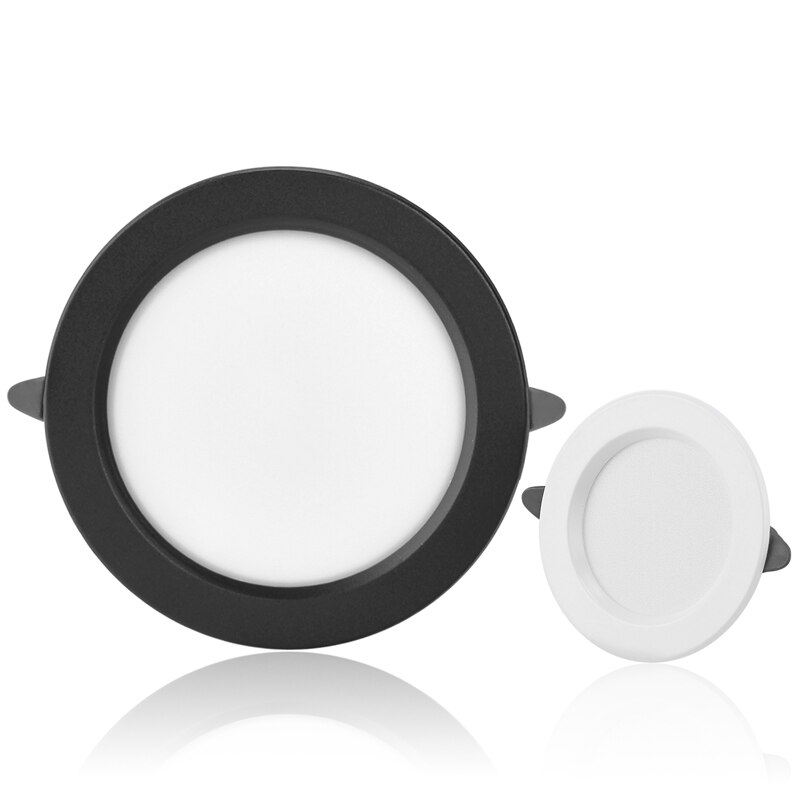 5W 9W 12W 18W AC220V ~ 240V Recesso LEVOU Downlight Rodada LEVOU luz Do Ponto Interior CONDUZIU a Lâmpada Do Teto Para sala de estar quarto Iluminação