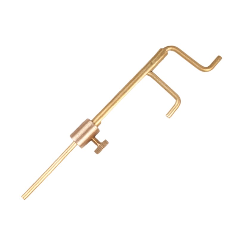 Jauge Sonore En Laiton Pour Violon Et Alto – Outil De Luthier – 11 X 2,5 Cm – Pour Mesure De Hauteur