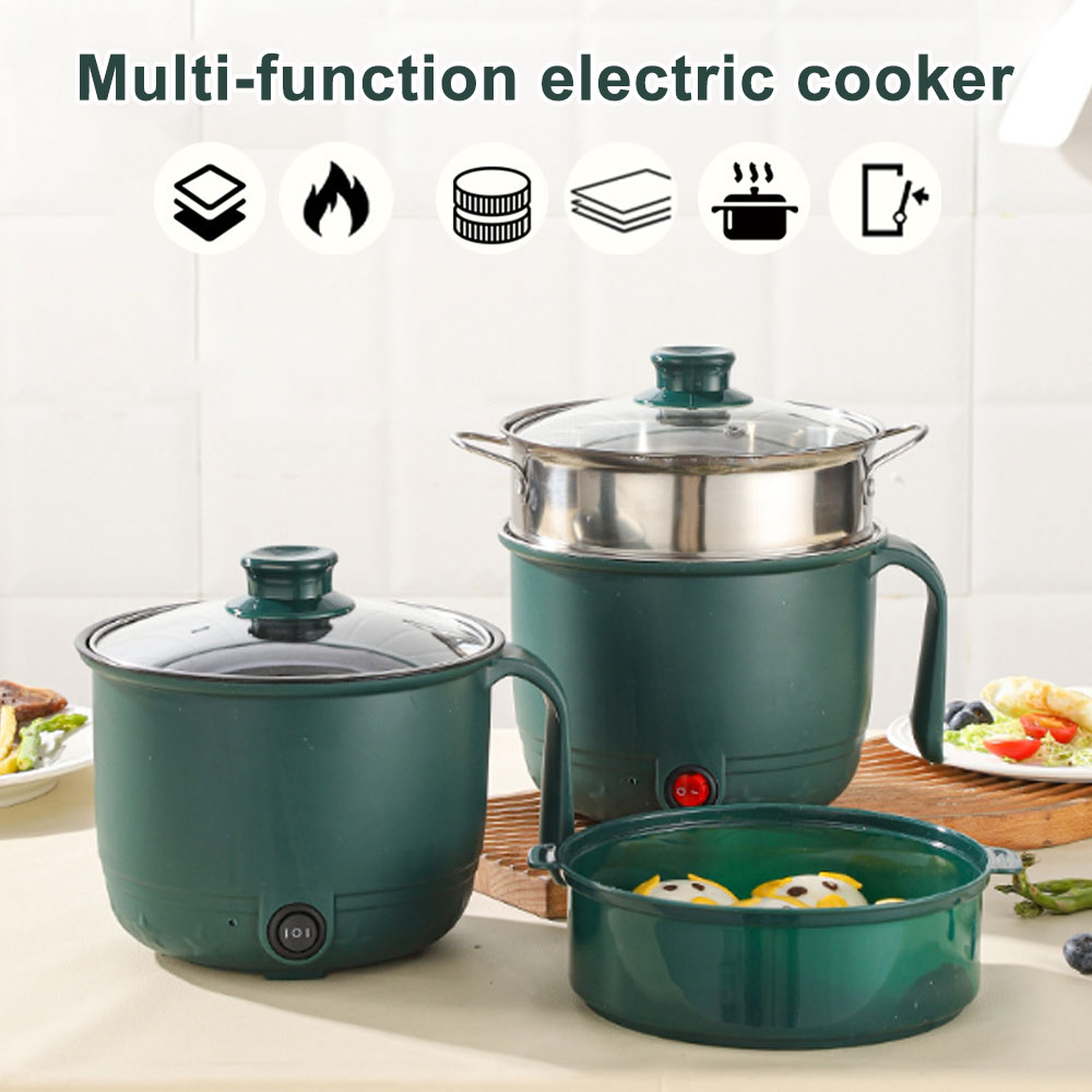 Multifunction Electric Cooking Machine Double Layer Pot Mini Electric Rice Cooker Non-stick Pan Pots Ollas De Cocina