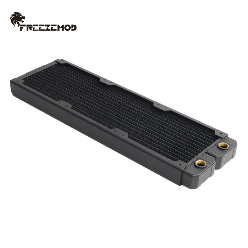 FREEZEMOD-Radiador de cobre grueso G1/4 de 29mm, kit de refrigeración por agua para PC de 120/240/360/480mm, disipador de calor para ventilador de refrigeración de 120mm: 360 radiator