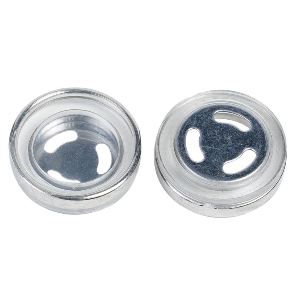 2 sæt 18mm motorcykel master bremsecylinder reservoir sigtglas med gummipakning til motorcykelbremse koblingsgreb