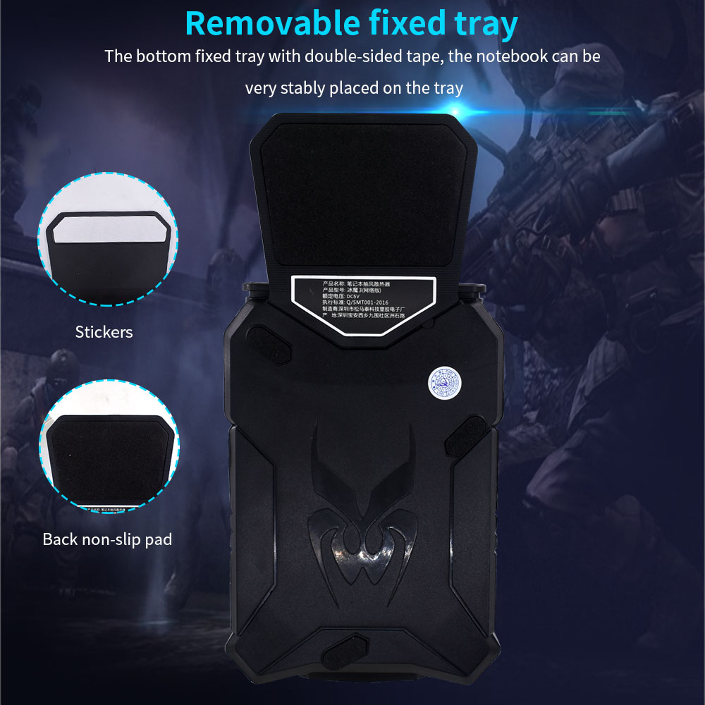 TISHRIC Vacuum Laptop Cooler Cooling radiator USB Air Cooler Extracting Cooling Fan Notebook Cooler Support Laptop Accessories