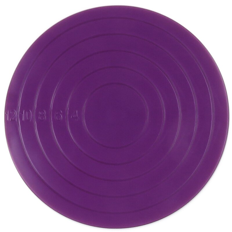 Plateau tournant pour gâteaux, support rotatif en douceur, Spinner outils de cuisson, accessoires fournitures de pâtisserie et de boulangerie: Violet